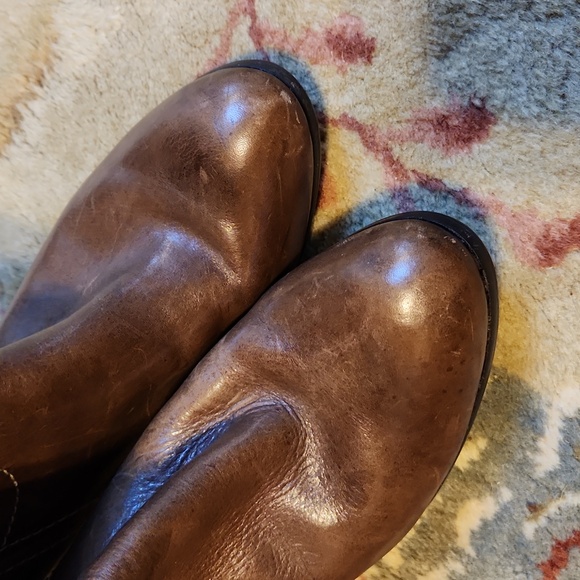 FRYE Vicki Campus boot. 10 M Taupe - Picture 9 of 10